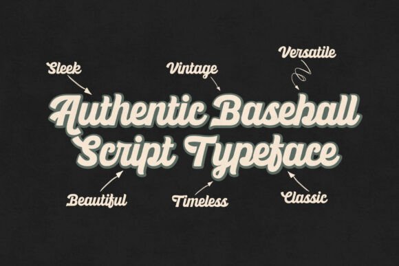 Ballpark Beauty: A Typeface with Vintage Spirit