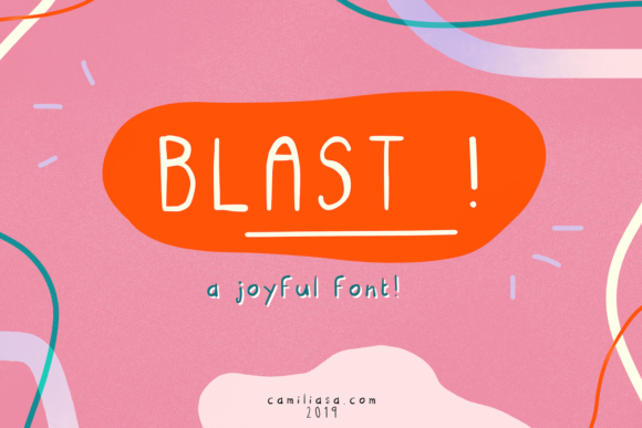 Blast: The Sweet Handwritten Font with Big Creative Energy