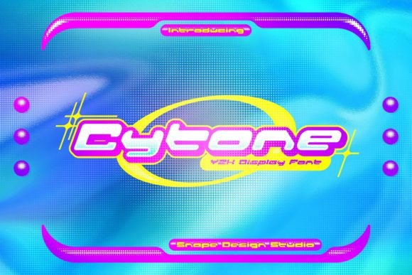 Cytone: The Futuristic Display Font for Digital Age