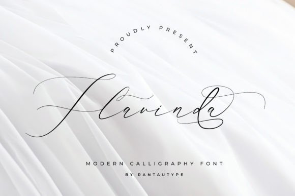 Flavinda: A Handwritten Font for Elegant & Authentic Design