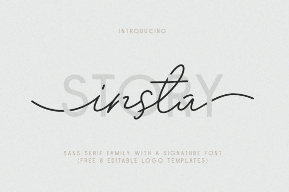 Insta Story Duo: A Font Pairing for Authentic Branding