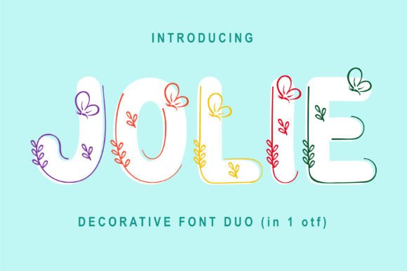 Jolie: Crafting Warmth and Style with This Layered Font