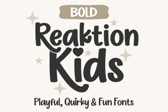 Reaktion Kids Bold: Crafting Joyful Visuals