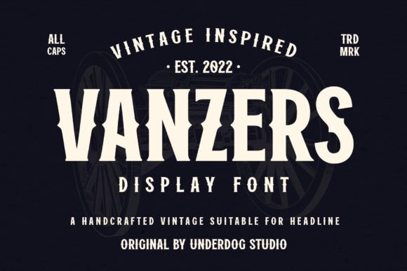 Vanzers: The Bold Sans Serif for Unforgettable Branding