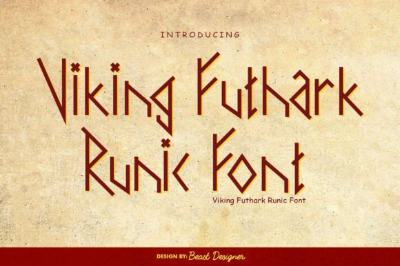 Viking Futhark Runic: An Ancient Typeface for Modern Projects