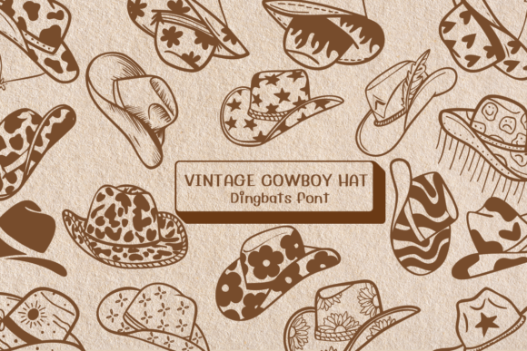 Vintage Cowboy Hat: Adding Western Sketch Charm to Your Designs